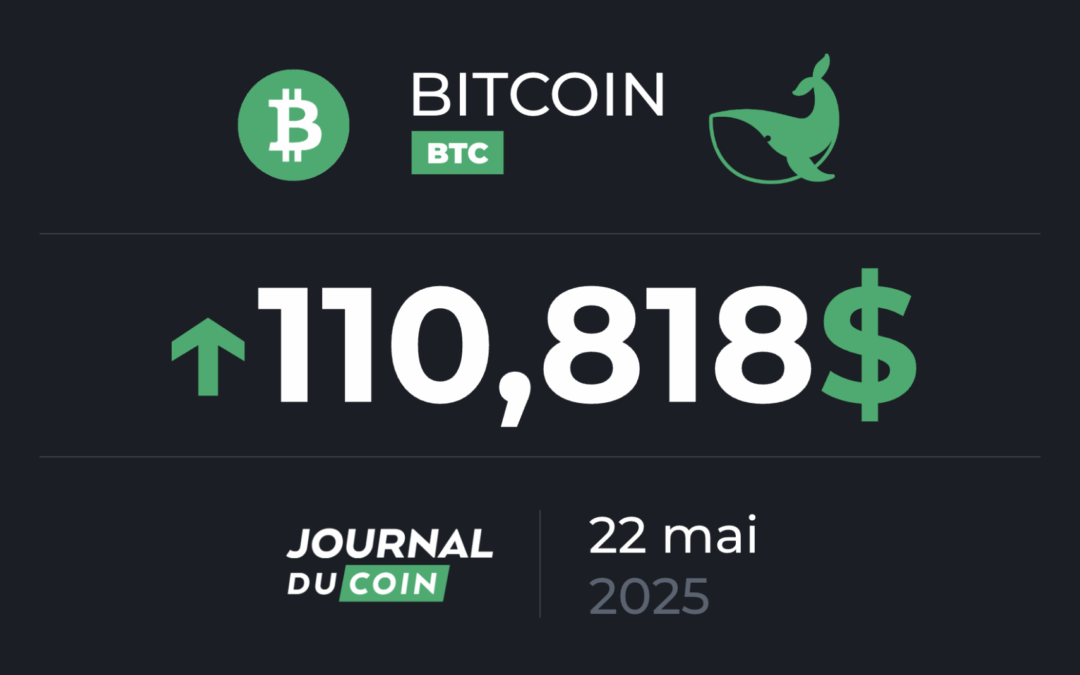 Bitcoin le 22 mai – ATH du BTC et les whales passent à l’offensive